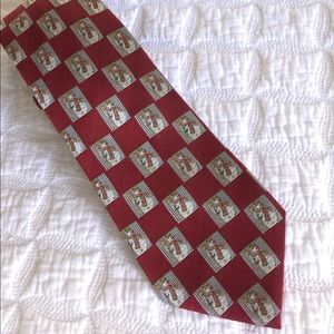 Pierre Cardin Frosty The Snowman Christmas Necktie